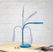 Bureaulamp met LED - verlichting MAUL Joy op voet, warmwit licht, athlantic blue - OfficeTown