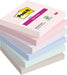 Post-it Super Sticky notes Soulful, 90 vel, ft 76 x 76 mm, geassorteerde kleuren, pak van 6 blokken 12 stuks, OfficeTown