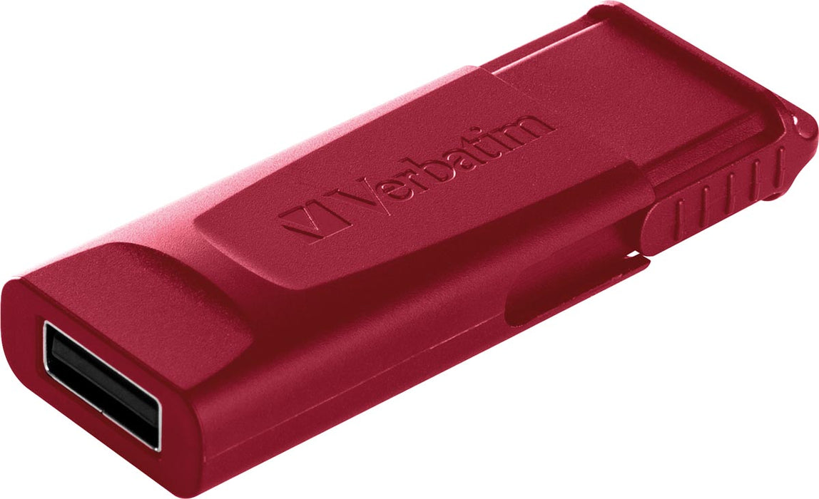 Verbatim USB 2.0 Slider USB-stick, 32 GB, assortiment van 2 stuks