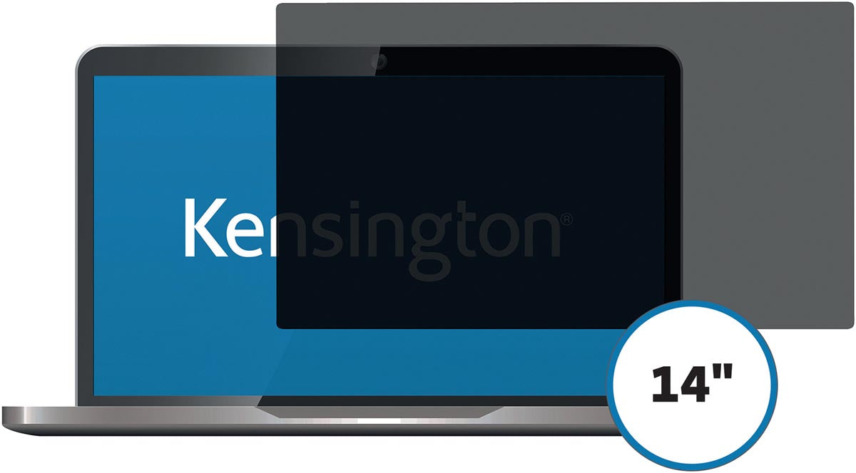 Kensington Privacy Carbon 4th Gen Schermfilter voor Lenovo ThinkPad X1, 2-weg, Zelfklevend