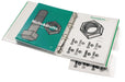 GBC Organise lamineerhoes ft A4, 250 micron (2 x 125 micron), geperforeerd, pak van 100 stuks 10 stuks, OfficeTown