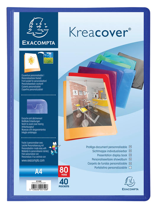 Exacompta showalbum Kreacover 40 tassen 12 stuks, OfficeTown