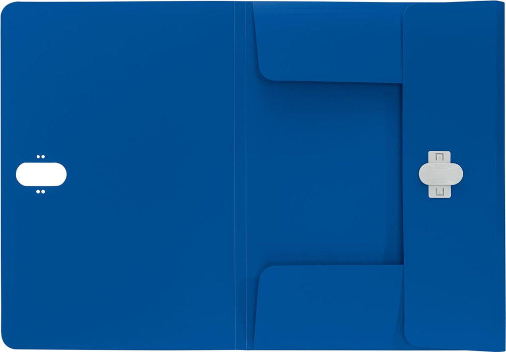 Leitz Recycle klepmap, uit PP, ft A4, blauw 10 stuks, OfficeTown