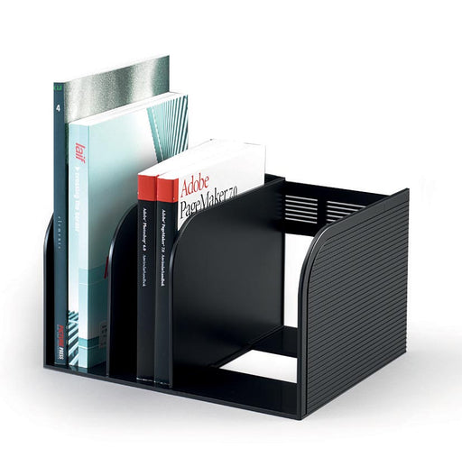 Durable boekensteun Optimo zwart 2 stuks, OfficeTown