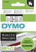 Dymo D1 tape 19 mm, zwart op transparant 5 stuks, OfficeTown