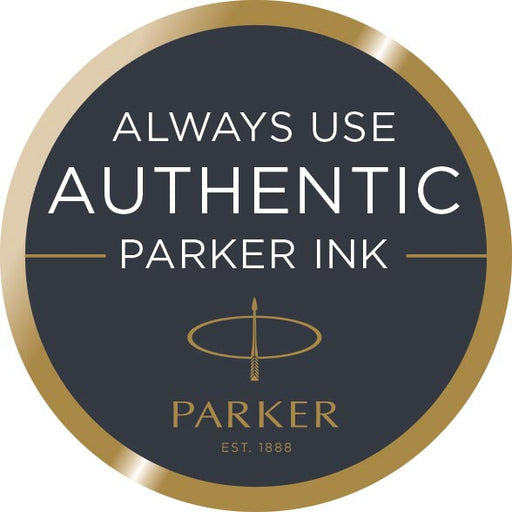 Parker Quinkflow vulling voor balpen medium, zwart, op blister 12 stuks, OfficeTown