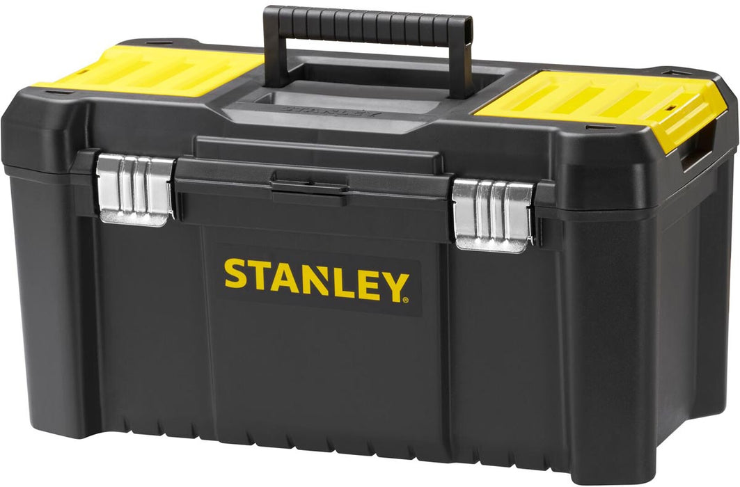 Stanley gereedschapskist Essential M 19 inch, zwart/geel met hangslot