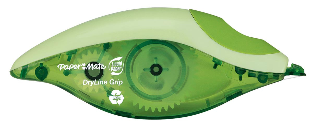 Correctieroller Dryline Grip Recycled - 12 stuks, groen