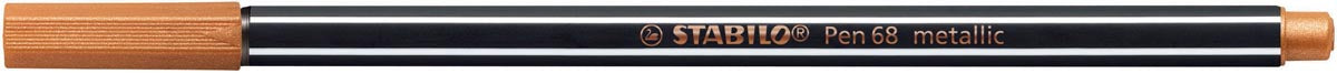 STABILO Pen 68 metallic viltstift, koper