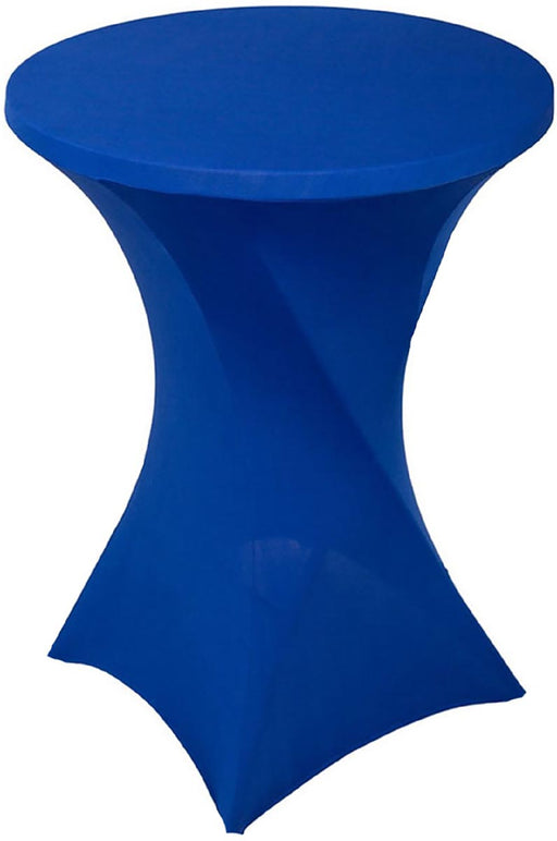 Hoes voor statafel, diameter 80 cm, blauw, OfficeTown