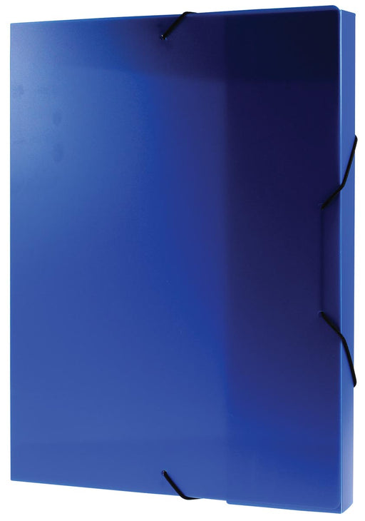 Viquel elastobox blauw 30 stuks, OfficeTown
