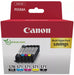 Canon inktcartridge 1 x PGI - 570 + 1 x CLI - 571, 182 - 398 foto's, OEM 0372C006, 5 kleuren - OfficeTown