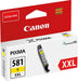 Canon inktcartridge CLI - 581Y XXL, 322 foto's, OEM 1997C001, geel - OfficeTown