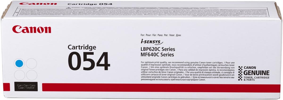 Canon toner 054, 1.200 pagina's, OEM 3023C002, cyaan - OfficeTown