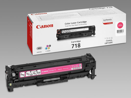 Canon toner 718, 2.900 pagina's, OEM 2660B002, magenta - OfficeTown