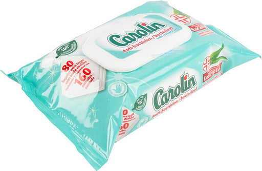 Carolin vochtige doekjes, pak van 80 stuks - OfficeTown