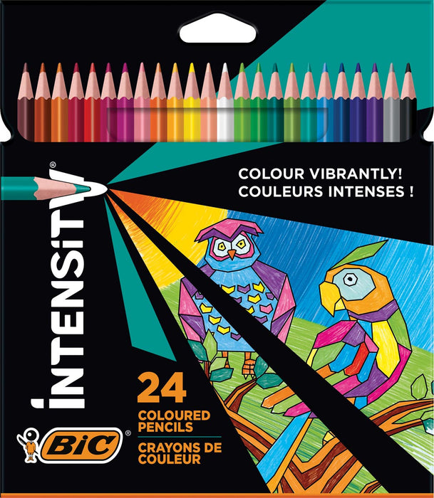 Bic kleurpotlood Color Up, etui met 24 potloden