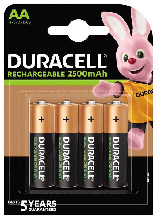 Duracell oplaadbare batterijen Recharge Ultra AA, blister van 4 stuks 10 stuks, OfficeTown