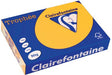 Clairefontaine Trophée Intens, gekleurd papier, A4, 80 g, 500 vel, zonnebloemgeel 5 stuks, OfficeTown