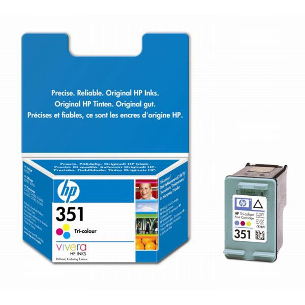 HP Inktcartridge 351, 170 pagina's, OEM CB337EE, 3 kleuren