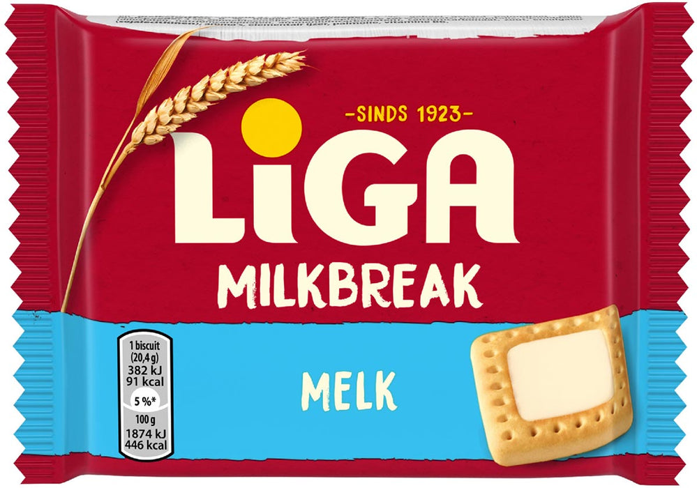 Liga Melkbreak melk, 41 g 24 stuks