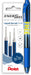 Pentel vulling Energel, 0,7 mm, blauw, 3 stuks + roller (GRATIS) 12 stuks, OfficeTown