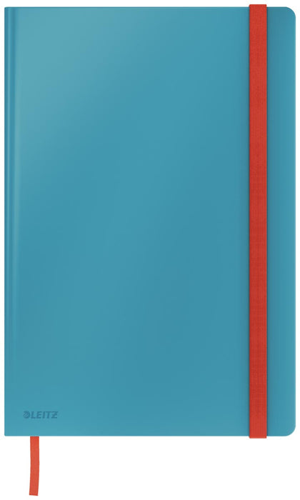 Leitz Cosy notitieboek met harde kaft, B5-formaat, geruit, in blauw