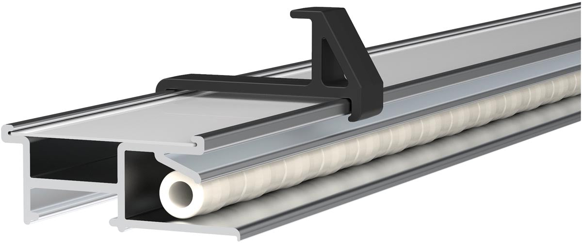 MAUL klemlijst Pro aluminium 50x4,5cm multi-functioneel met 5 toepassingen