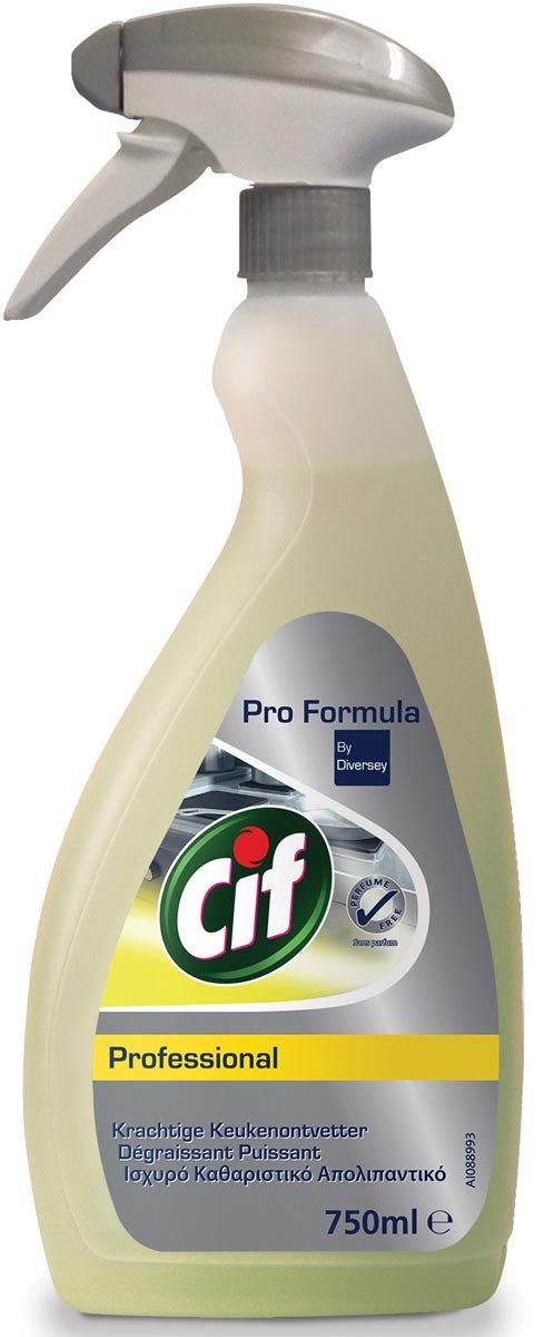 Cif Keukenontvetter, Krachtige Vet - en Vuilverwijderaar 750 ml - OfficeTown