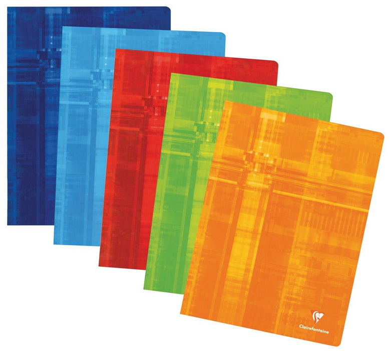 Clairefontaine schrift ft 24 x 32 cm, 96 bladzijden, gelijnd, met kantlijn 10 stuks - OfficeTown