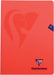 Clairefontaine schrift Mimesys A4, 80 pagina's, PP - kaft, gelinieerd, assorti 10 stuks - OfficeTown