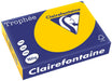 Clairefontaine Trophée Intens, gekleurd papier, A4, 160 g, 250 vel, zonnebloemgeel - OfficeTown
