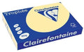 Clairefontaine Trophée Pastel, gekleurd papier, A3, 80 g, 500 vel, kanariegeel - OfficeTown