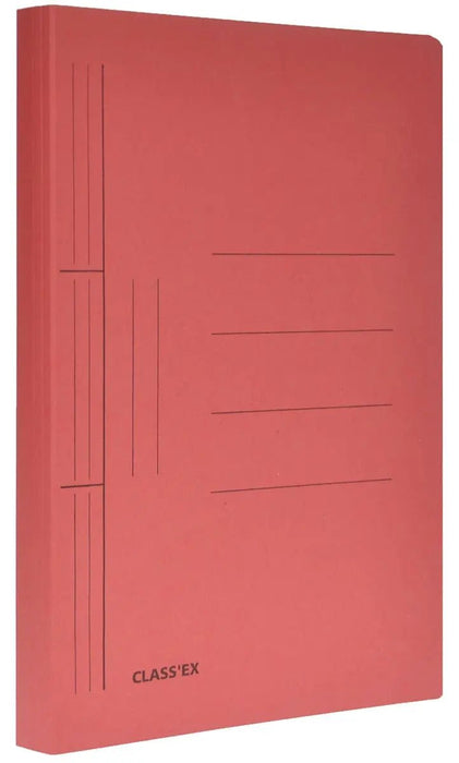 Class'ex hechtmap, ft 25 x 32 cm (voor ft A4), kers met metalen snelhechter - OfficeTown