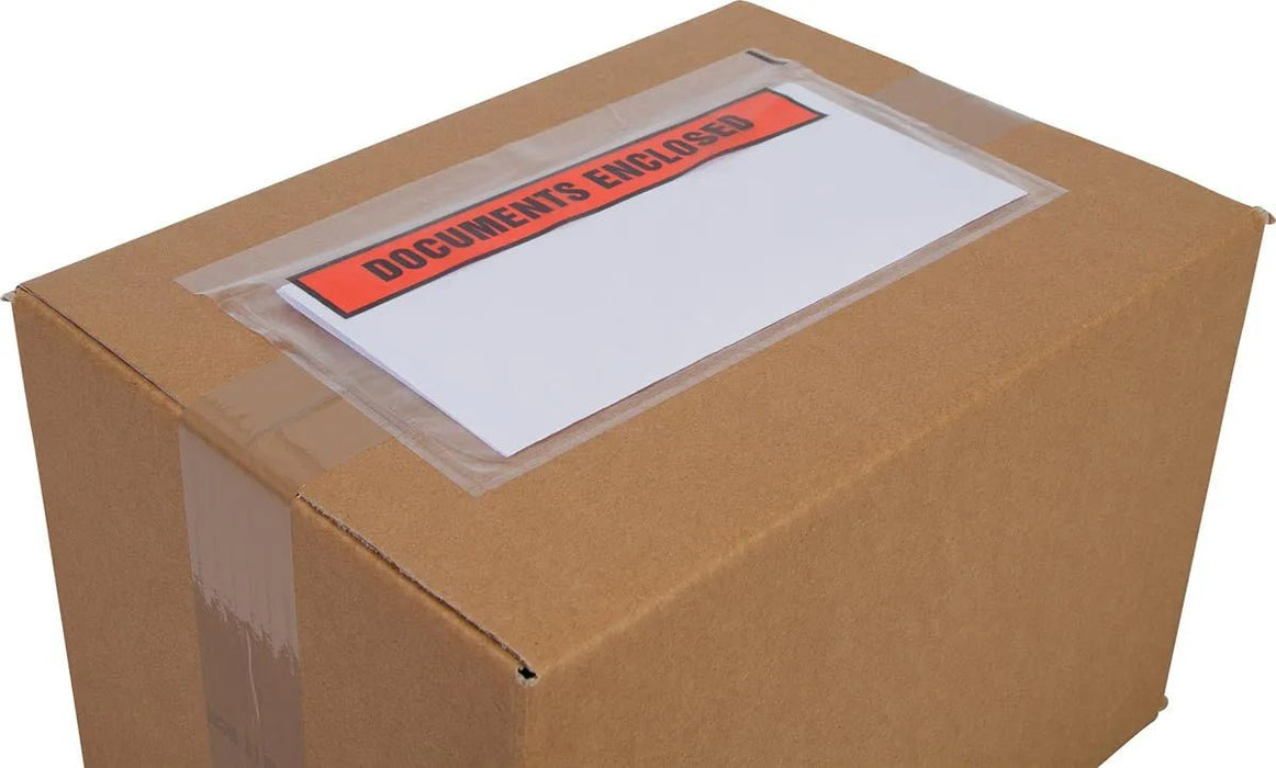 Cleverpack documenthouder Documents Enclosed, ft 230 x 112 mm, pak van 100 stuks - OfficeTown