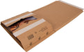 Cleverpack golfkartonnen verpakking met wikkel, afmetingen 270 x 330 x 20 / 80 mm, verpakking van 10 stuks - OfficeTown