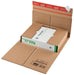 Colompac verzenddoos CP035, ft 35 x 26 x 7 cm, bruin 20 stuks - OfficeTown