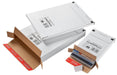 Colompac verzenddoos CP065, ft 24,4 x 34,4 x 1,5 cm, wit 100 stuks - OfficeTown