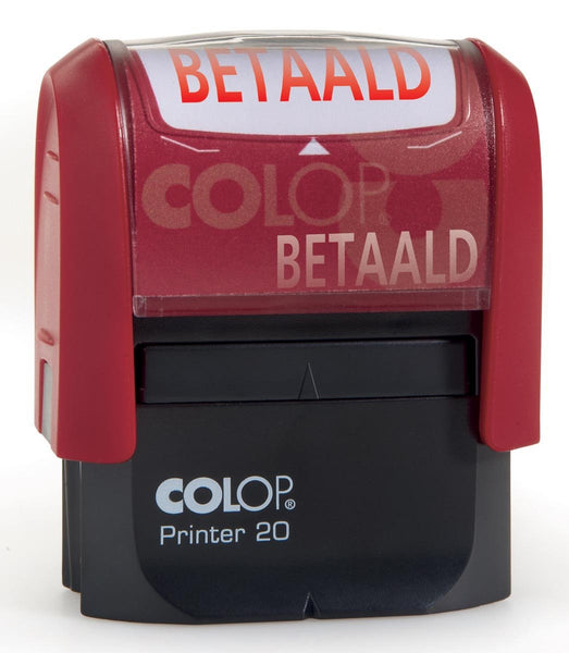 Colop Formulestempel met Ingebouwd Rood Inktkussen