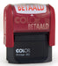 Colop Formulestempel met Ingebouwd Rood Inktkussen - OfficeTown