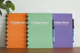 Correctbook A5 Original: Uitwisbaar Notitieboek, Gelijnd, Petunia Purple (Paars) met Marker en Microvezeldoek - OfficeTown