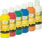 Creall vingerverf Happy, set met 6 flesjes van 250 ml in verschillende kleuren - OfficeTown