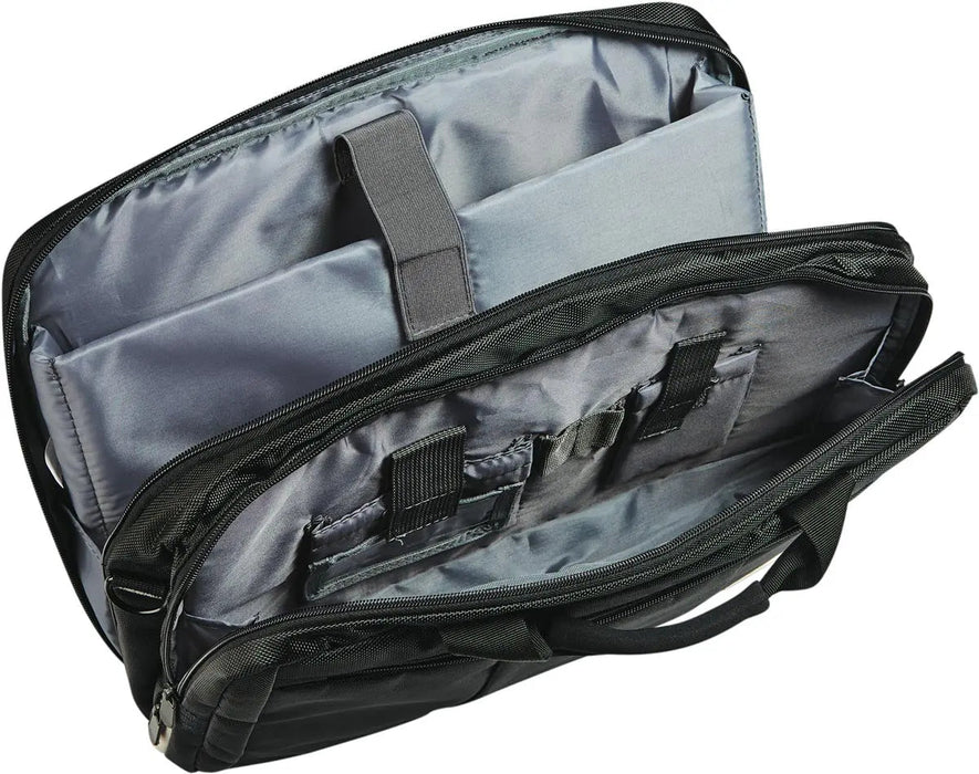 Cristo Draagbare laptoptas voor 15 inch laptops, 2 - in - 1, in het zwart - OfficeTown