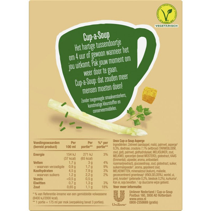 Cup a Soup asperge, 140 ml, pak van 24 porties - OfficeTown