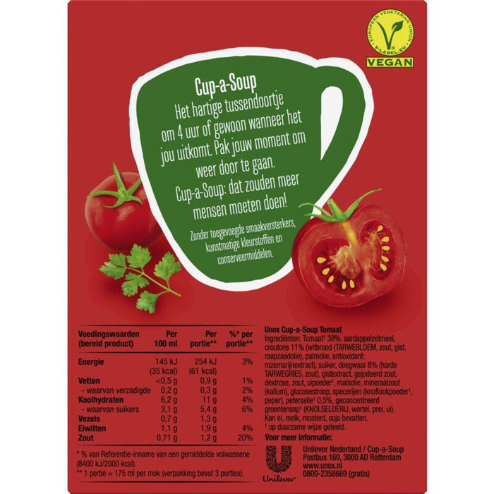 Cup - a - Soup tomaat, pak van 24 zakjes - OfficeTown