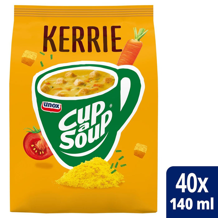 Cup - a - Soup vending, kerrie, 140 ml, zak van 40 porties - OfficeTown