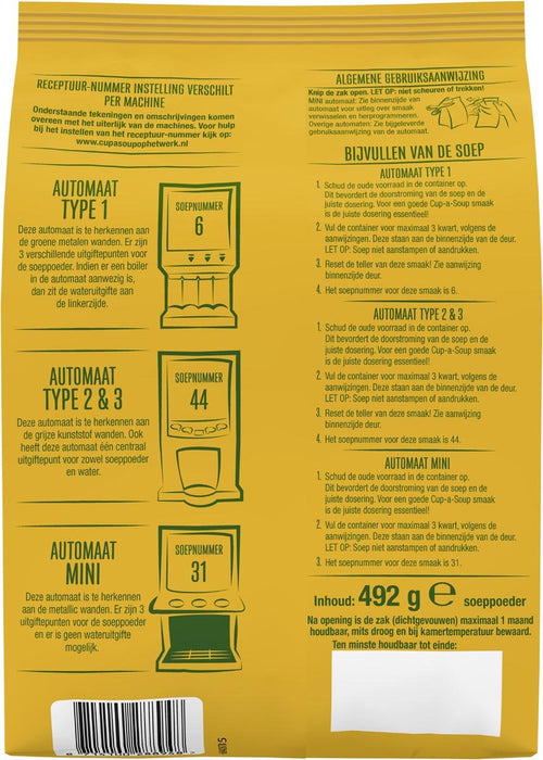 Cup - a - Soup vending, kerrie, 140 ml, zak van 40 porties - OfficeTown