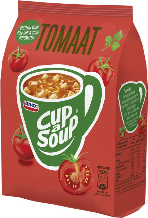 Cup - a - Soup vending, tomaat, 140 ml, zak van 40 porties - OfficeTown