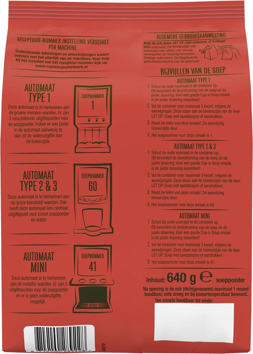 Cup - a - Soup vending, tomaat, 140 ml, zak van 40 porties - OfficeTown