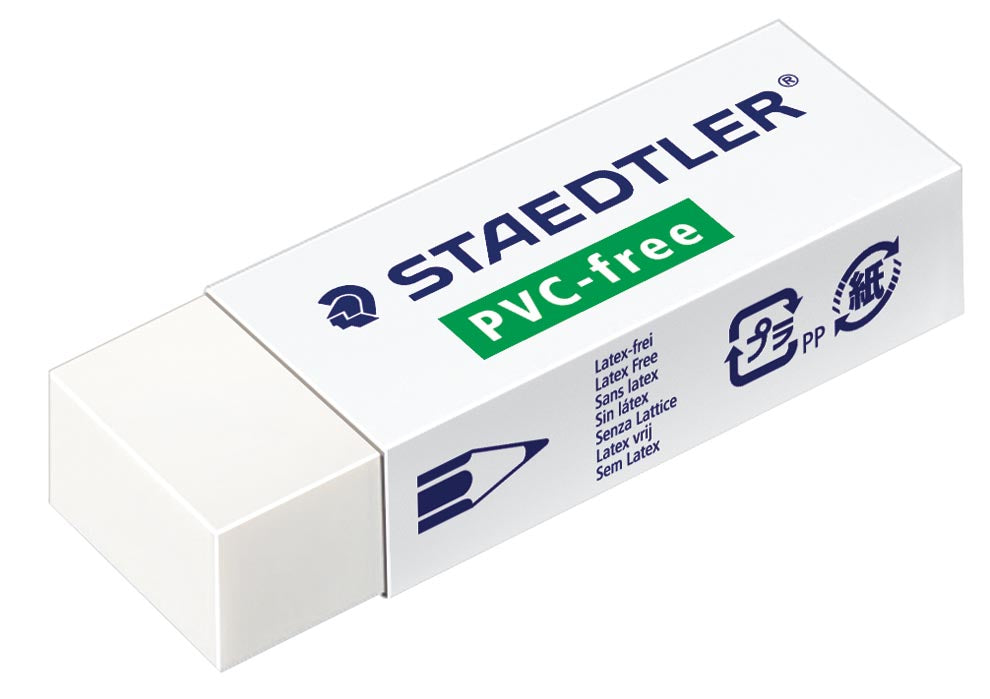 Staedtler PVC-vrije gum ft 65 x 23 x 13 mm 20 stuks, OfficeTown